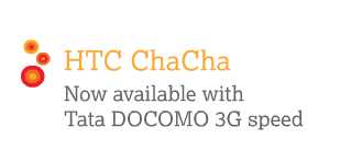 Tata Docomo Offer For HTC ChaCha.
