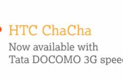 Tata Docomo offer for HTC ChaCha.