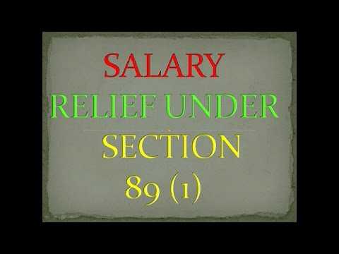 Tax Relief Under Section 89(1) On Salary Arrears - Download Excel Calculator - Financial Control