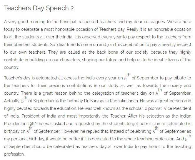 Teachers Day Anchoring Speech 2018, 5th Sept Shikshak Diwas Anchoring Script Bhasan For School College In Hindi, English, Marathi, Tamil, Telugu