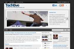 Techtive Free Premium Blogger Template