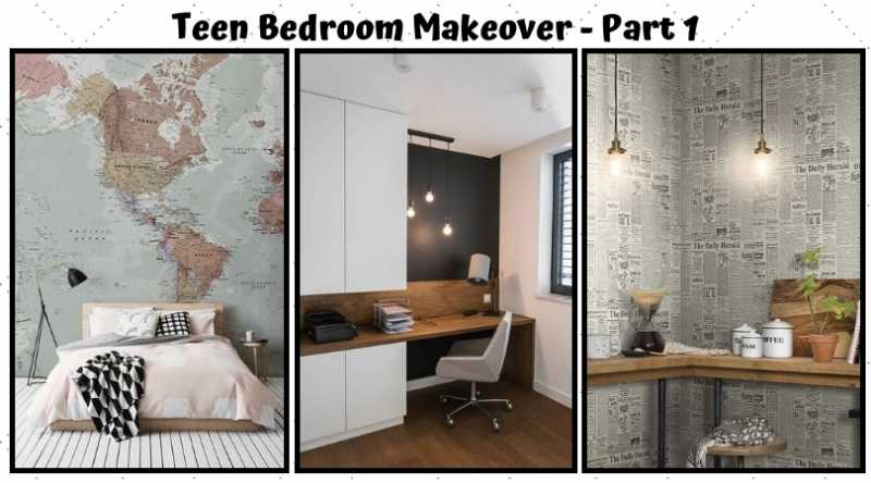 Teen Bedroom Makeover Part 1 • One Brick At A Time