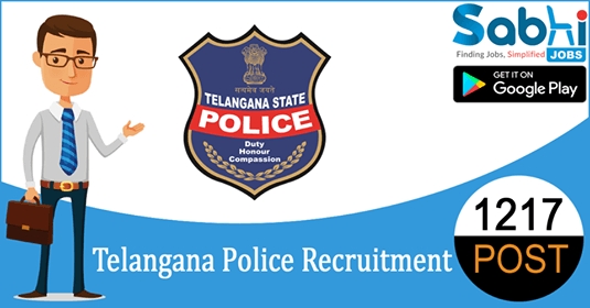Telangana Police Recruitment 2018-19 Notification 1217 Posts » Open Job Alert