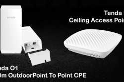 Tenda O1 & I9, Budget Friendly CPE & Ceiling Access Point Launched - The | TechVerts