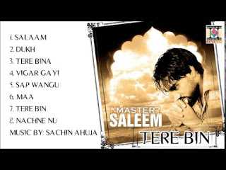 Tere Bin Album By Master Saleem Songs Callertunes Codes For LOOP Mobile Network, Master Saleem