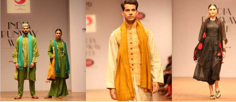 Textile Looks That Ruled The Ramp At India Runway Week Winter Festive 2016