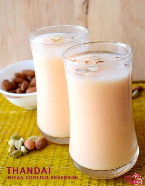 Thandai Recipe - Indian Holi Beverage #HoliRecipe #Recipe 