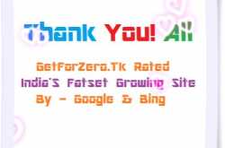 Thank You! All ~ GetForZero.Tk