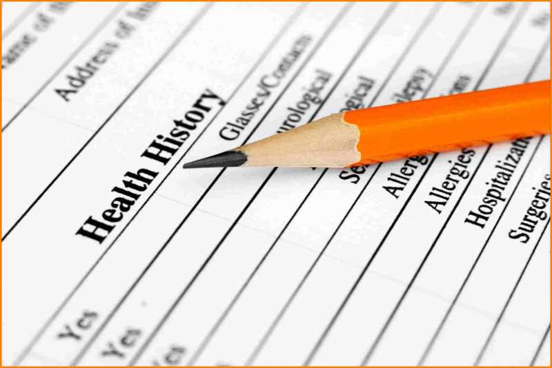 That Health History | Acharya Dental