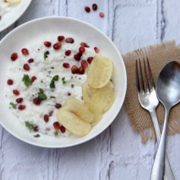 Thayir Sadam - Curd Or Yogurt Rice - Spice Chronicles