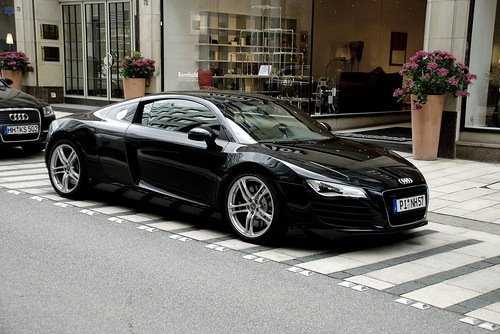The Audi R8 & Lexus LS460