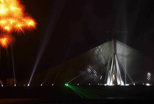 The Bandra-Worli Sea Link!