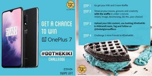The Belgian Waffle Do The Kiki Contest - Win OnePlus 7 - ContestNews