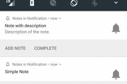 The Best Android App for taking Notes in Notification Tray