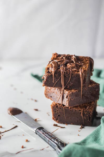 The Best Nutella Brownies - The Cupcake Confession