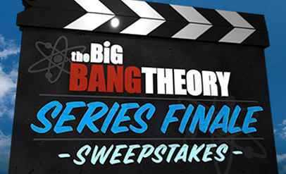 The Big Bang Theory Sweepstakes 2019 [Word Of The Day]