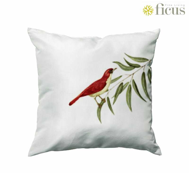 The Birds Of Song- Bird Cushion Covers At Ficus Fine Living