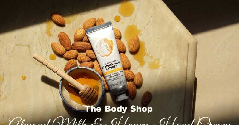 The Body Shop ALMOND MILK And HONEY Calming & Protecting Hand Cream
