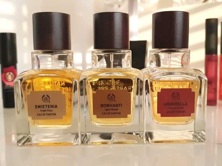 The Body Shop Elixirs Of Nature EDP Review - Bowhanti, Swietenia And Nigritella | The Bombay Brunette