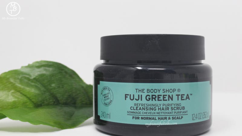 The Body Shop Fuji Green Tea Refreshingly Purifying Cleansing Hair Scrub Review