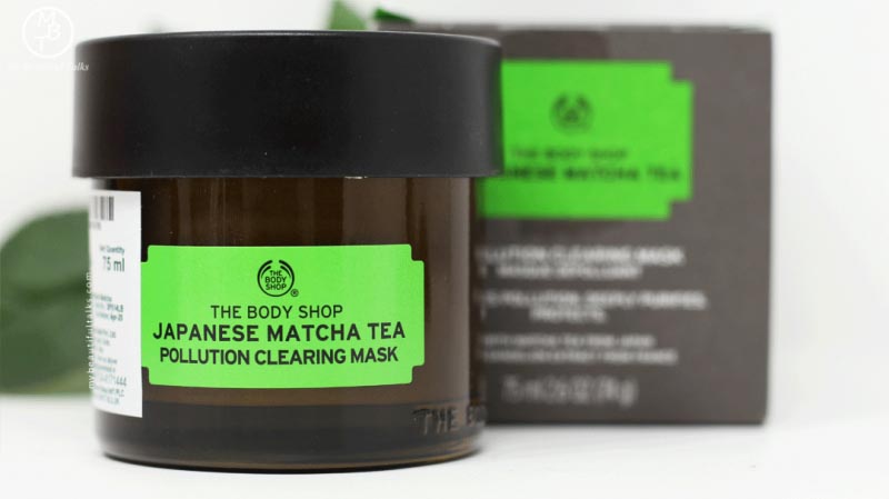 The Body Shop Japanese Matcha Tea Pollution Clearing Mask Review