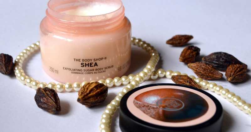 The Body Shop Shea Exfoliating Sugar Body Scrub