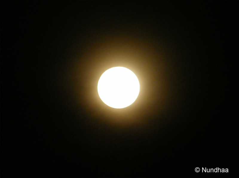 The Brightest Biggest Full Moon 30-01-2010 8:15 PM, Bangalore.