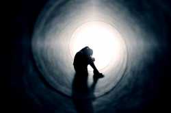 the darkness behind the sun