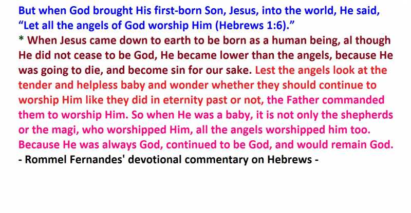 The Divinity Of Jesus - He Accepts Worship As God