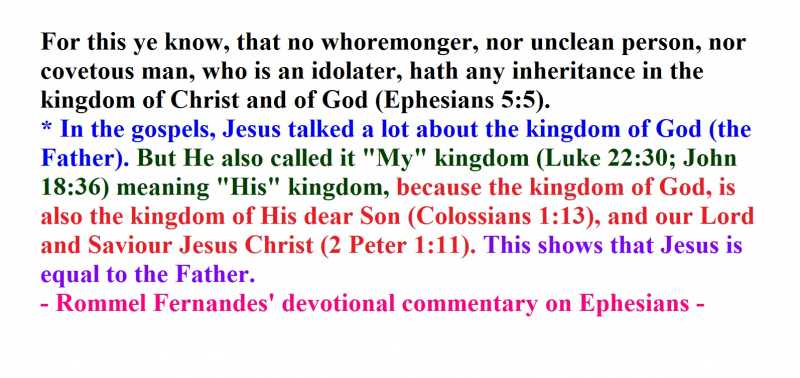 The Divinity Of Jesus - He Is The Supreme Ruler Of This Universe