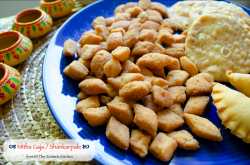 The Diwali faraal making escapade-Part I ~ Mitha Gaja / Shankarpale~