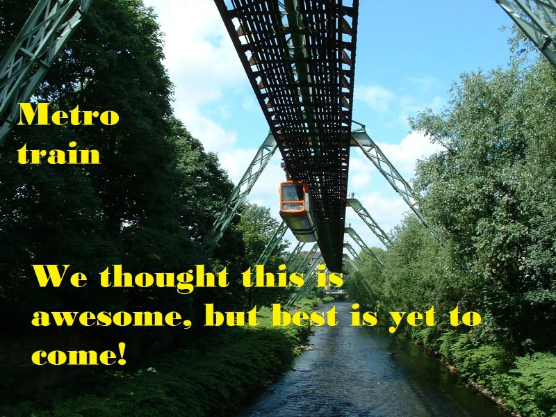 The Flying Metro! You Can’t Believe Your Eyes, What A Technology!