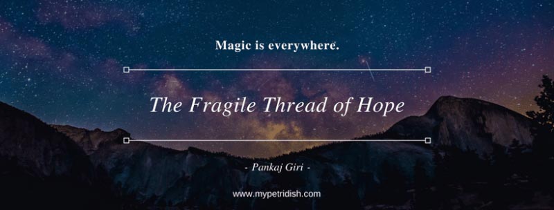 The Fragile Thread Of Hope By Pankaj Giri. Book Review.