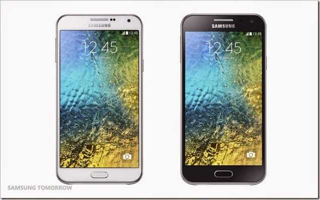 The Gizmo Crow: Samsung Unveils Galaxy E7 And Galaxy E5