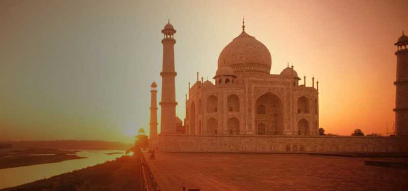 The Iconic Taj Mahal At Sunrise • Sublime Taj