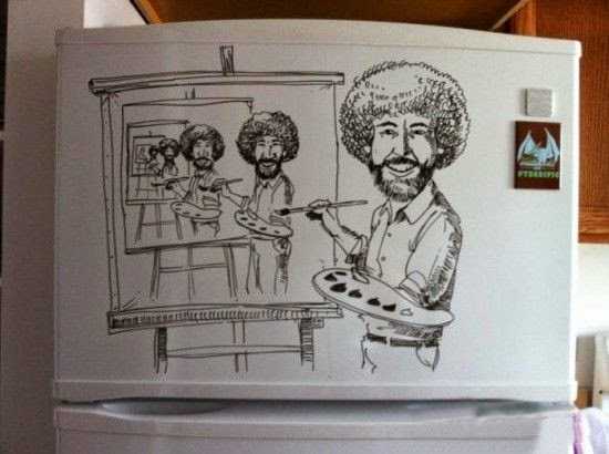 The Incredible Refrigerator Art