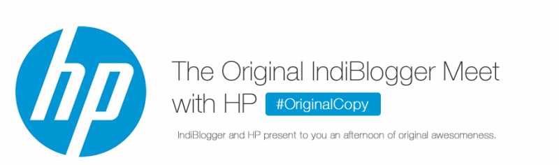 The IndiBlogger Meet With HP - Original Vs. Counterfeit