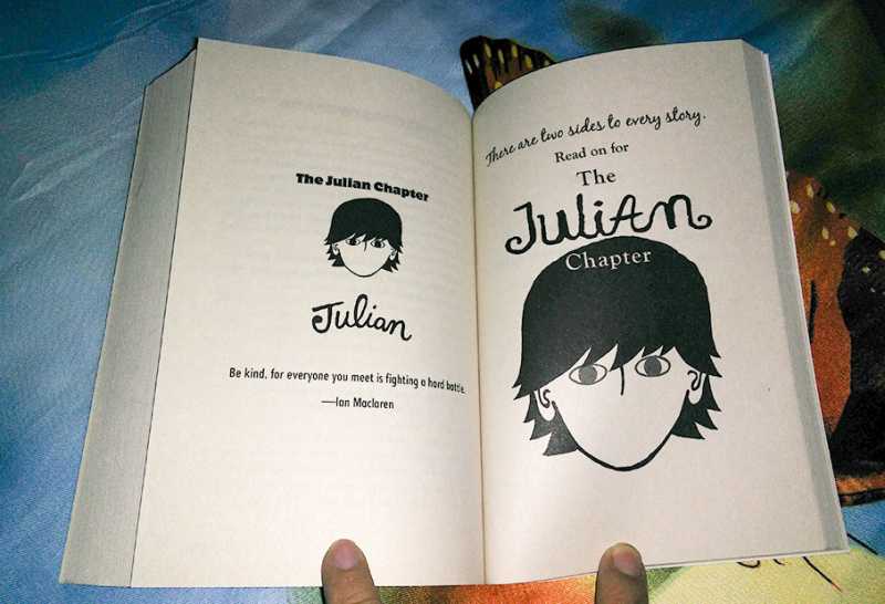 The Julian Chapter (R.J. Palacio) - Book Review | Anmol Rawat