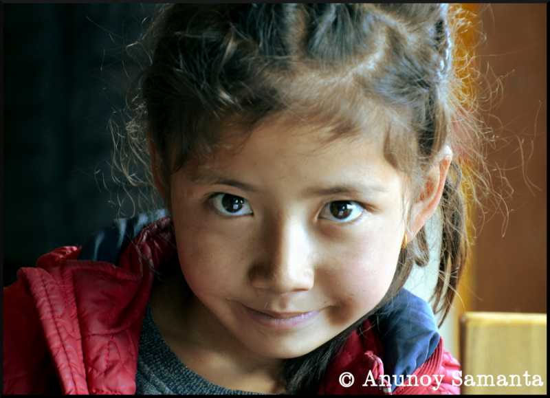 The Ladakhi Girl - From My Ladakh Motorcycle Diary