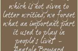 The (Magic) of Handwritten Letters