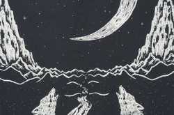 The Moon Card in Tarot : A Poem