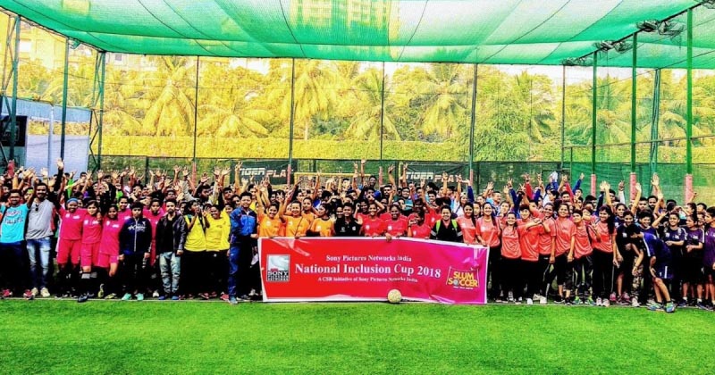 The National Inclusion Cup 2018  A CSR Initiative Of Sony Pictures Networks India.