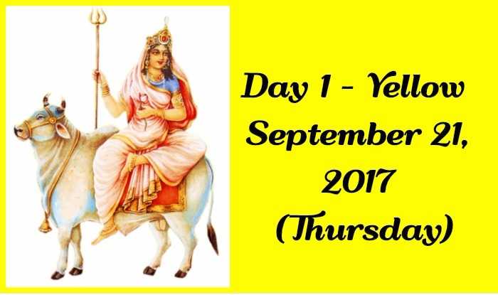 The Nine Colors Of Sharad Navratri 2017 The Festival Of Victory Of Good Over Evil