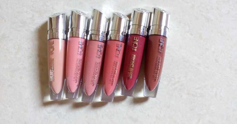 The One Matte Mousse Mocha Collection By Oriflame  Review & Swatches