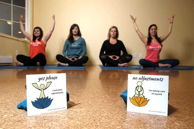 The Power Of Touch Lodges In Body And Brainpower : Yoga Adjustments