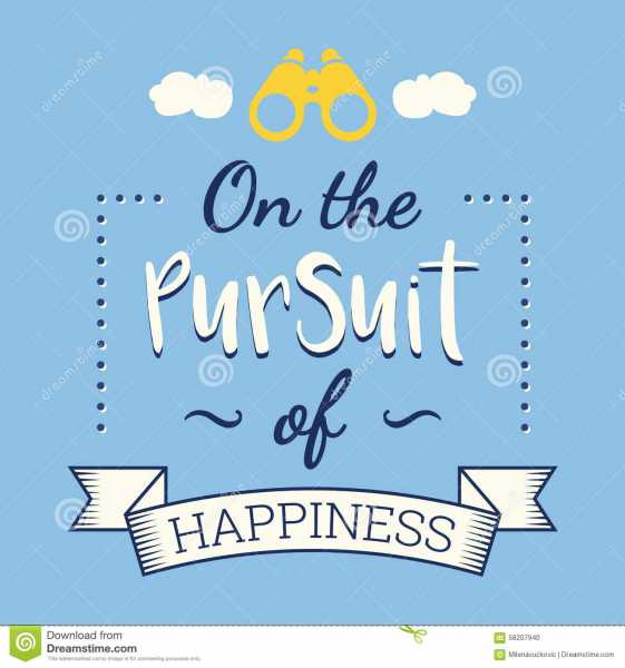 The Pursuit Of Happiness