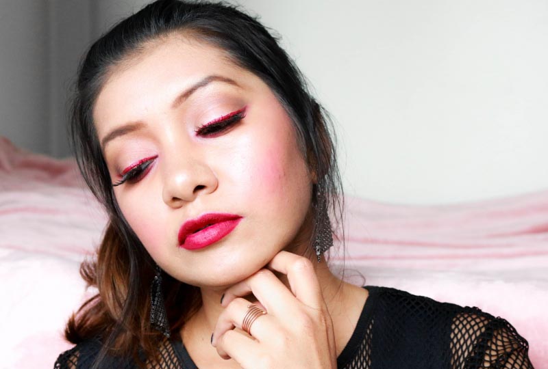 The ‘Red’ Makeup Look