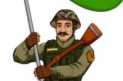 The Soldier who stood alone 