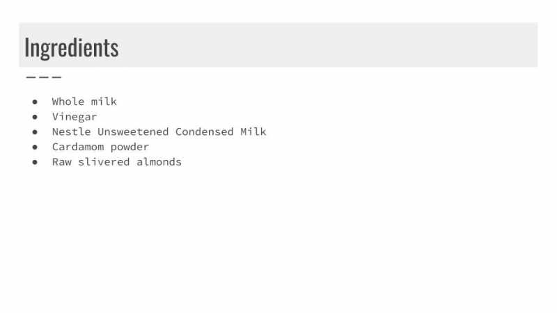 The Sweet Escape - A Rosogollar Payesh Recipe Post