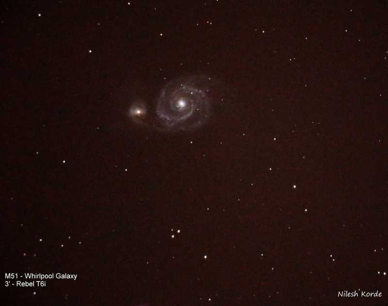 The Whirlpool Galaxy- M51